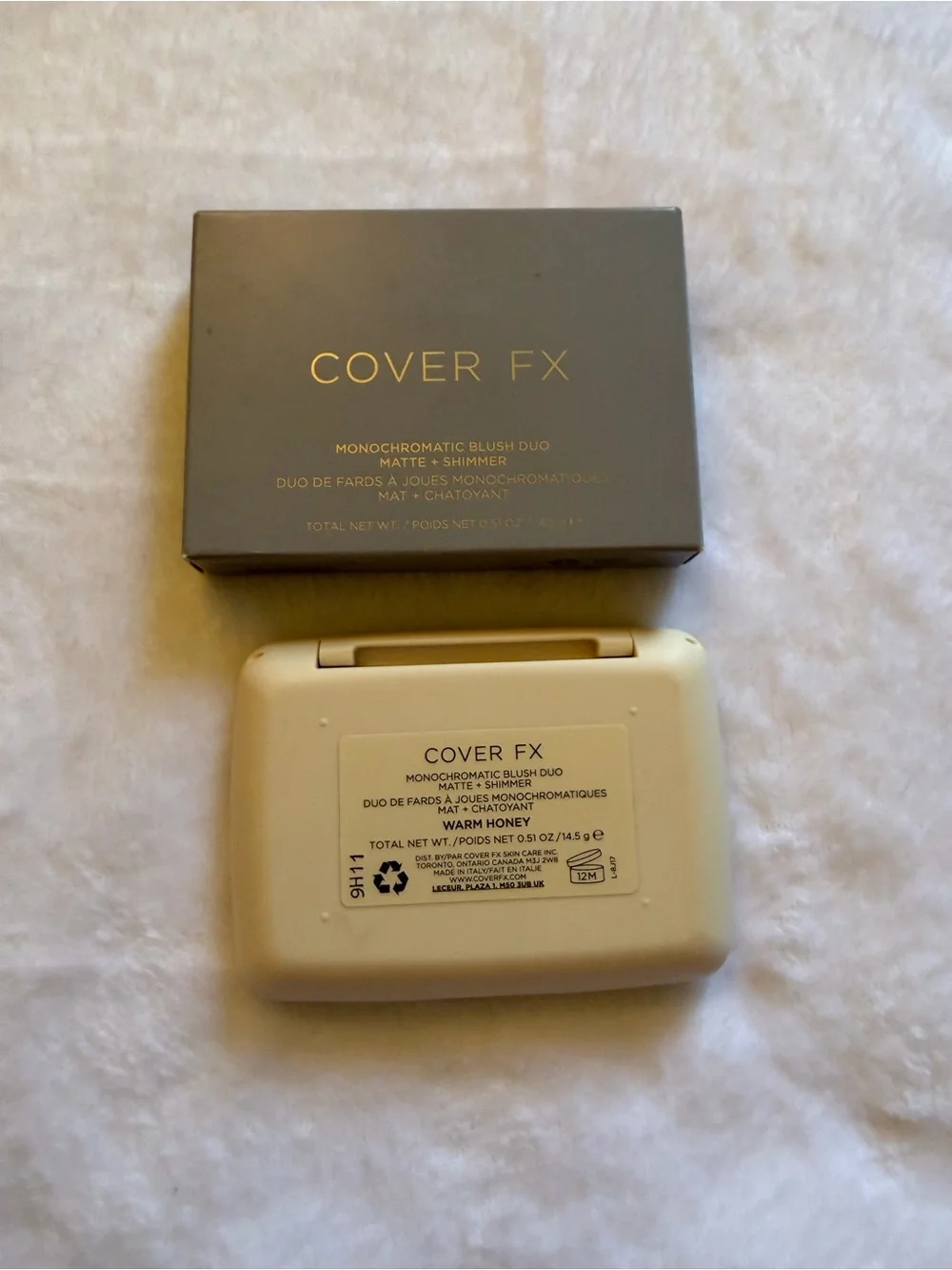 Cover FX blush duo in Warm Honey
